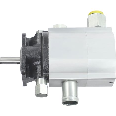 Fendeur de bûches Pompe hydraulique, Débit de 13GPM, Pression de 3000PSI, Argent (1/2)