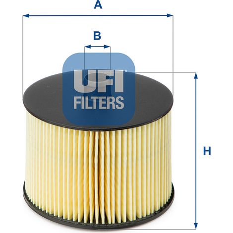 UFI 26.022.00 UFI Kraftstofffilter