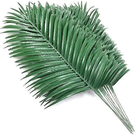 18 feuilles de palmier artificielles pour fête hawaïenne (1/5)