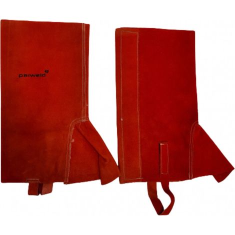 Soudure Protection Paire de Guêtres Croute de Cuir