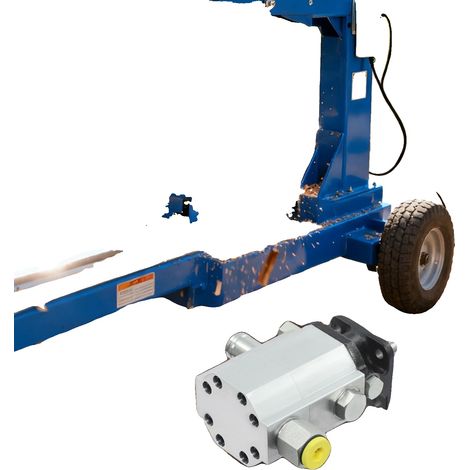 Pompe de fendeur de bûches, 3000 PSI, débit de 13 GPM, Argent (1/5)