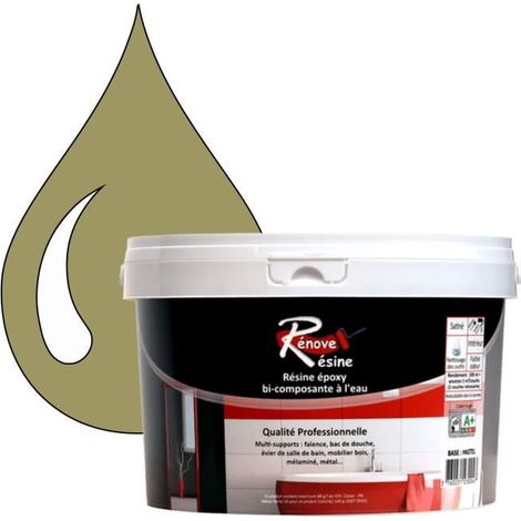 Peinture Résine 0.5L - RAL 1019 - Beige gris - Brillant - Multi-supports (1/4)