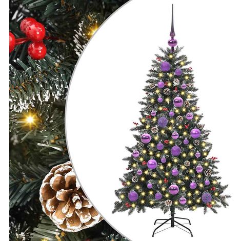 Artificial Christmas Tree with 150 LEDs with Stand Green 120 cm vidaXL
