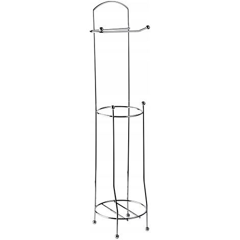 Soporte de papel higiénico independiente con recambio ONE cromado