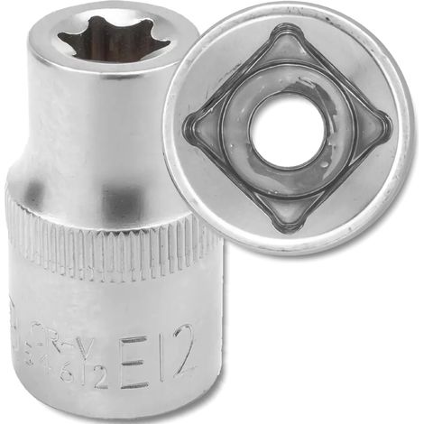 JCB Torx-Steckschlüssel 1/2" Cr-V E12 (1/5)