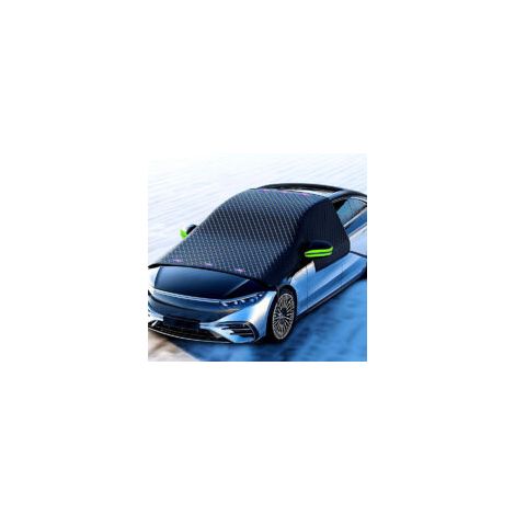 Housse de protection pour pare-brise de voiture, protection hivernale pour pare-brise, épaisse et résistante, compatible avec les voitures et les SUV.