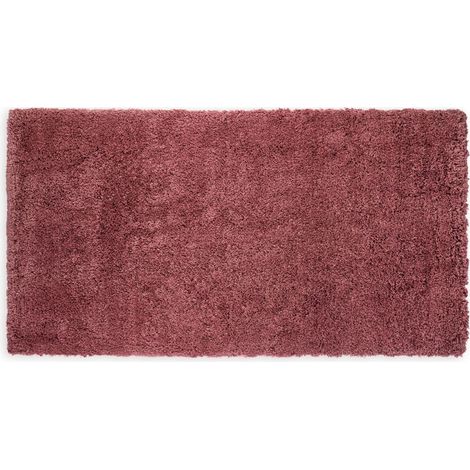 WOHNDIRECT alfombra de baño VIENNA - 1 unidad 80x150 cm, rosa viejo