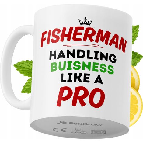 Lustiger Fischerbecher mit witzigem Textdesign – ideal für Geburtstage, Namenstage und Feiertage. Hochwertiger Becher für besondere Anlässe, ob zu Hause, im Büro oder bei der Arbeit. Farbe: Weiß, 330 