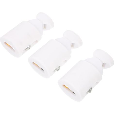 Crochets en Plastique Blanc pour Serviettes et Manteaux Forme Unique et Élégante Lot de 3 Support Solide pour Faciliter le Séchage pour Radiateur de Salle de Bain (1/5)