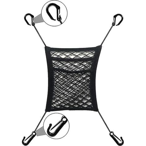 Car Seat Mesh Storage Bag, Car Seat Mesh Storage Pocket, Car Backrest Net MUMU
