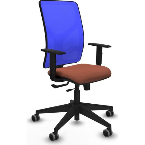 Silla de oficina piqueras y crespo Motilla azul espuma alta densidad (1/2)