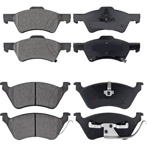 KIT PASTIGLIE FRENO ANTERIORI E POSTERIORI compatibile con DODGE CARAVAN (RG) / PASTIGLIE FRENANTI AUTO OEM FDB1510 FDB1474,FDB1475 / SOSTITUZIONE DIRETTA / BASSA POLVERE / SILENZIOSO