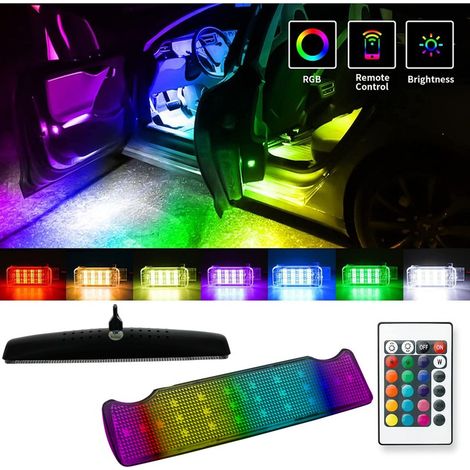 Eclairage plafonnier arrière Led RGB - BMW serie 5 F10, serie 7 F01 F02 F03 F04, X3 F25 - L'unité (1/5)