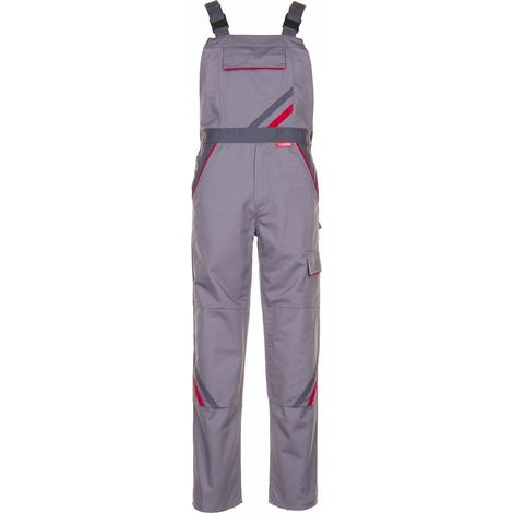 Arbeitshose Latzhose Highline zink/schiefer/rot Größe 38 (1/5)