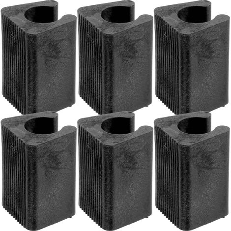Patins de protection noirs pour meubles, 24 pièces (1/5)