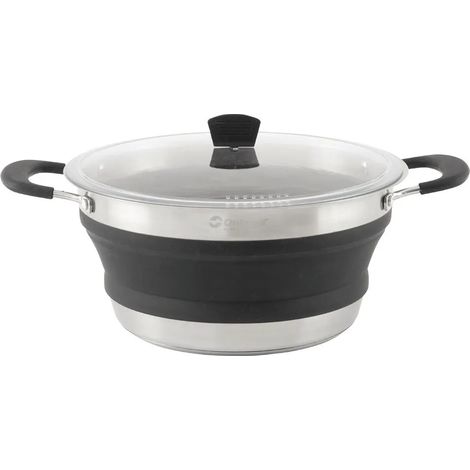 olla Outwell collapsible pot l silicona acero 3.4 litros (1/3)