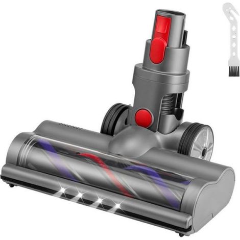 Tête De Brosse À Rouleau - Pour Aspirateurs Balais Sans Fil V7 V8 V10 V11 V15 - Avec Éclairage LED - Remplacement Compatible - 1 Pièce (1/5)