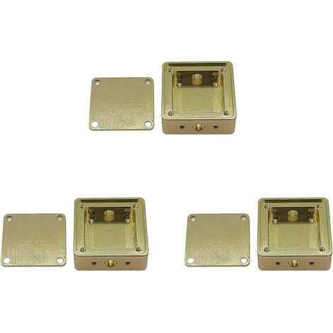Boîtier de blindage en aluminium 3X, boîtier RF, oxyde conducteur doré électromagnétique (1/5)