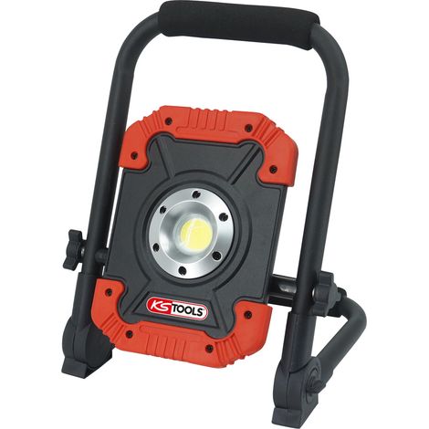 KS Tools - Projecteur de chantier - projecteur sur batterie 3000 lumens - lampe de chantier - 150.4358F