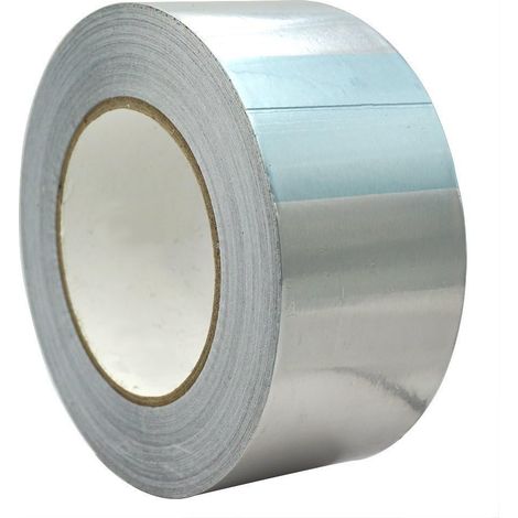 Longueur adhésive de bande de cachetage de bande de papier d'aluminium 30m / 32yd largeur 50mm / 0.02yd épaisseur 0.06 millimètre (1/5)