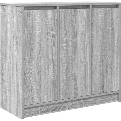 Maison Exclusive - Aparador Sonoma gris 85x34x76 cm madera de ing