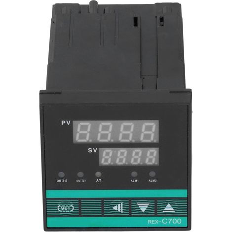 Contrôleur de température avec affichage numérique, plage de température réglable 0-400℃, AC 220V. (1/5)