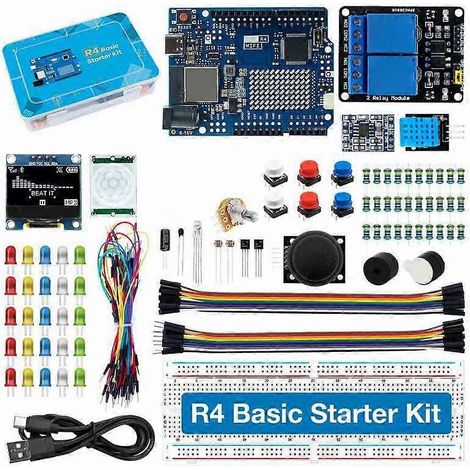 Pour Arduino UNO R4 Carte Minima HC-SR501 PIR Capteur WIFI Carte de développement édition Programmation Apprentissage (1/5)