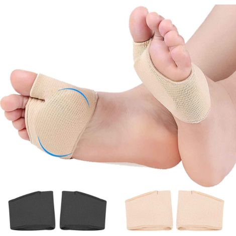 Coussinets métatarsiens souples et confortables pour l'avant-pied, soulageant la douleur, pour femmes et hommes, 2 paires (1/5)
