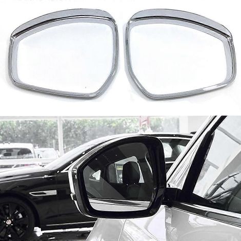 Accessoires pour Jaguar E-Pace 2018-2024 : pare-soleil de rétroviseur en ABS avec protection anti-pluie, 2 pièces ( ) (1/5)