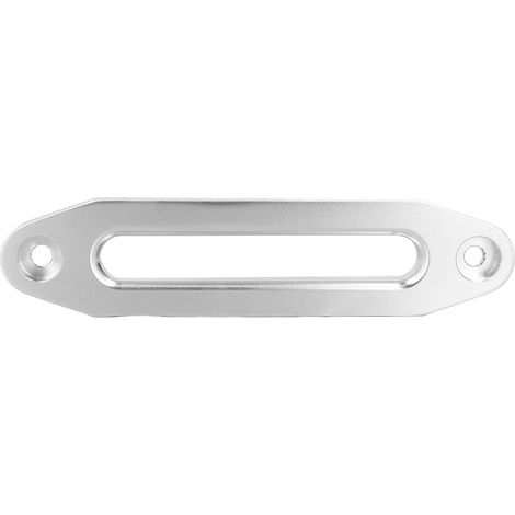 Bobine de guide-câble à œillet 10 pouces/25,4 cm, charge de 8 000 à 15 000 lb, en aluminium avec protection contre les arrimages, couleur argent universel (1/5)
