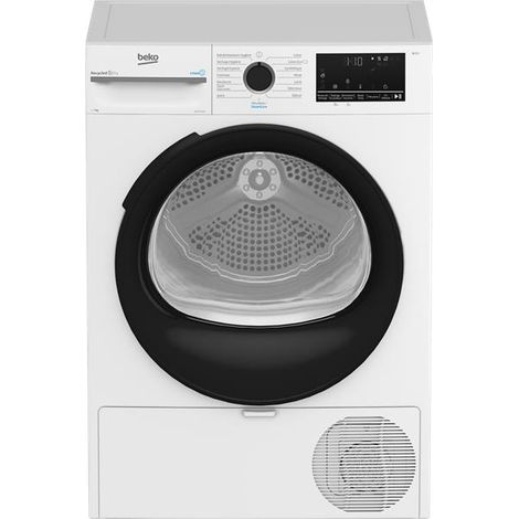7 kg kondenswasser-wärmepumpen-wäschetrockner, 1400 u/min - Beko - D3H27493W