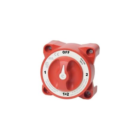 Interrupteur d'Isolateur 32V DC 350A Isolateur de Batterie Double Interrupteur Marin 4 Positions Interrupteur de Batterie Coupe Circuit Moto pour voitures, Bateaux,Véhicules (1/5)