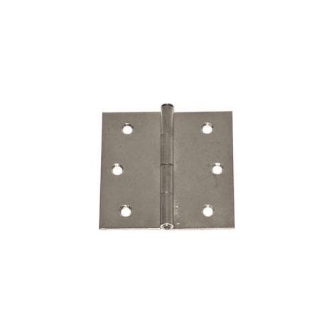 Cerniere quadre 30 x 30 mm. - zincate - 4 pz.