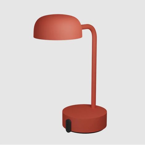 Lampe de bureau rechargeable - Kooduu - Fokus Orange (1/4)