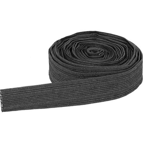 Gaine de protection en jean 7,5 m pour tuyau hydraulique et chalumeau de soudage, manchon anti-usure (1/5)