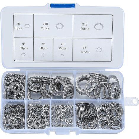 270 Rondelles Dentees Internes Inox (1/5)
