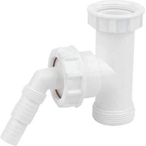 FloPlast 40mm Trap Adaptor for Washing Machine & Dishwasher (1/2)