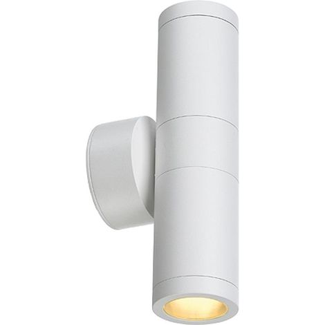 Applique extérieure ASTINA blanc GU10/TCR50-SE 2x 11W max IP44 - SLV - 228771 (1/3)