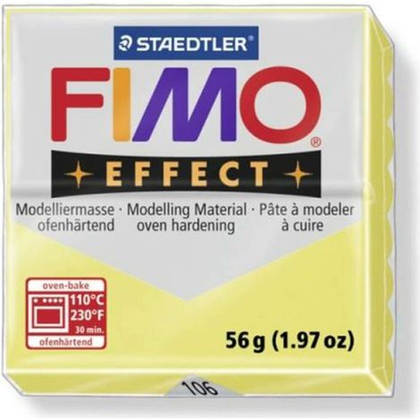 Panetto Fimo Soft Eff. 106 Citrino X1