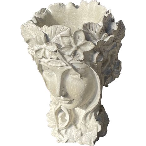 Betonfigur WALDFEE - handgefertigte Dekoration für Garten und Haus (1/5)