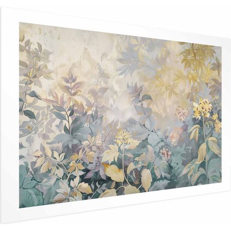 Poster - Motivo arazzo con fiori colorati