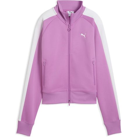 Puma T7 Always On Damen-Sweatshirt, kurz, pink, 62979674 r L (1/5)