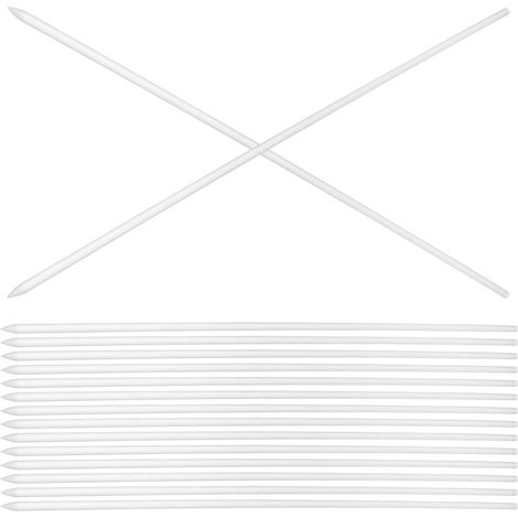 Ensemble de 16 tuteurs en acrylique pour plantes de jardin (1/5)