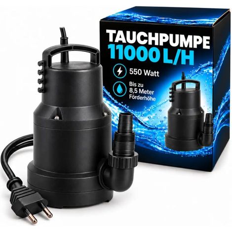 pompe immergée 11000 L heure pompa dell’acqua Förderpumpe Aquariumpumpe (1/5)
