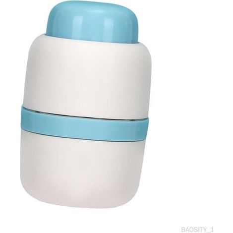 Tragbarer und vielseitiger Tabletten-Trenner - Pillenschneider und -zerkleinerer - Blau