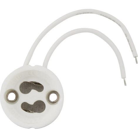 Portalampada GU10 Bianco 250V in Ceramica Aigostar (1/2)