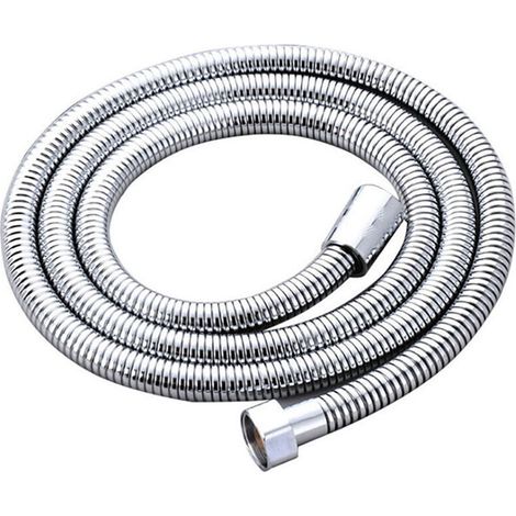 Flexible de Douche Universel - Tuyau de douche de 1,5 m (59 pouces) en acier inoxydable Anti-Torsion standard G1/2 tous les connecteurs en cuivre tuyau de douche de remplacement (1/3)