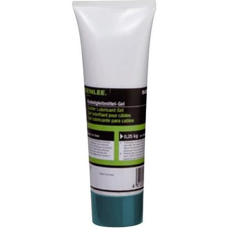 GREENLEE Tube de gel lubrifiant 0.25 kg pour câble Greenlee, lubrifiant câbles efficace et pratique pour installation facile et protection optimale des câbles.