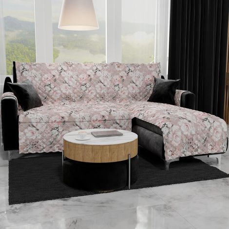 Housses de Canapé, Housse de Canapé Réversible, Housse de Fauteuil, Housse Canapé 2 Places, Protection Canapé, Or, 100% Made in Italy (1/5)