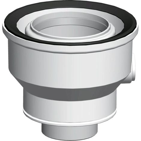 Wolf 2651733 - Adaptador conducto aire/escape DN60/100 a DN80/125